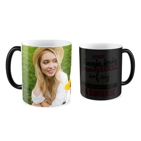 FOTO Kubek magiczny 330ml dla KOBIETY